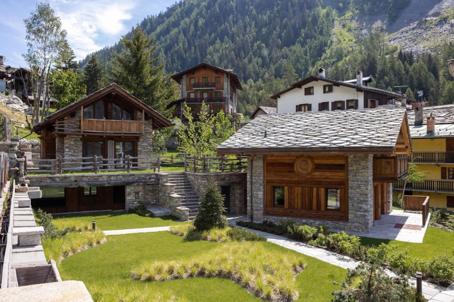 4Br Chalet Piazzale Della Funivia Villa Courmayeur Ngoại thất bức ảnh