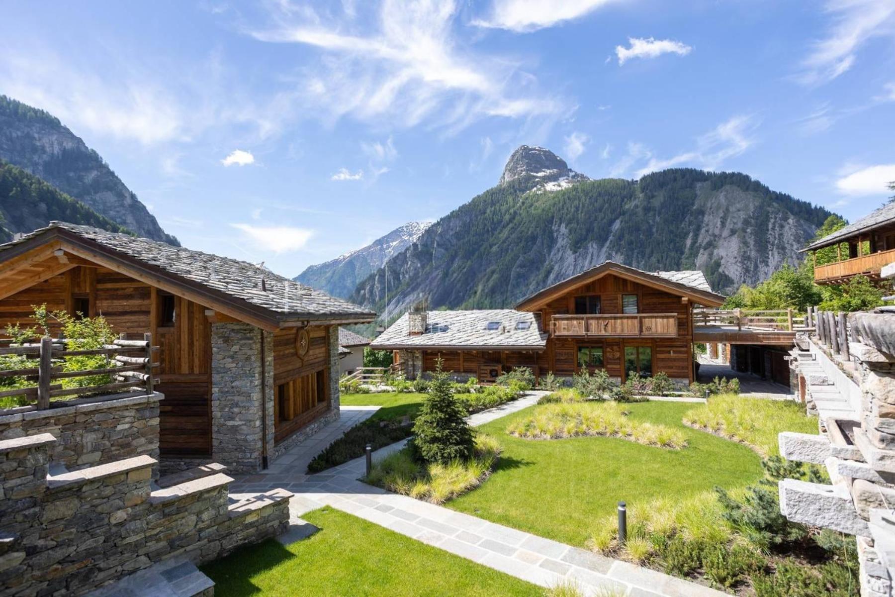 4Br Chalet Piazzale Della Funivia Villa Courmayeur Ngoại thất bức ảnh